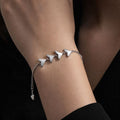 Mermaid Chained Bracelet | Silver 925 | Rhodium Polish