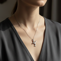 Hummingbird Pendant Chain | Silver 925 | Rhodium Polish