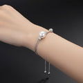 Pearl Shine Bracelets  | Silver 925 | Rhodium Polish